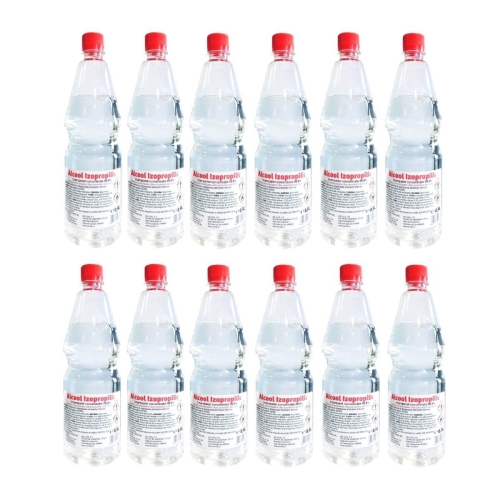 Kynita Alcool Izopropilic, concentratie 99.9%, 12x 900 ml, Kynita. Dezinfectant de suprafete pentru baie si bucatarie