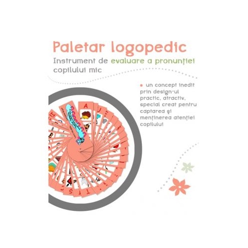 Paletar logopedic - Laura Hardalau, Loredana Bejan, editura Jucarii Vorbarete