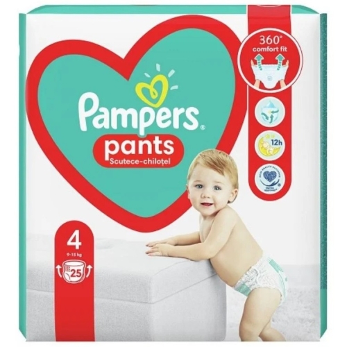 Pampers Chilot Active Boy Nr. 4 9-15 kg, 24 buc.pe grupdzc.ro✅. Descopera gama copleta de produse la oferte speciale✅!