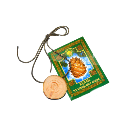 Pandantiv din lemn de Cedru Siberian