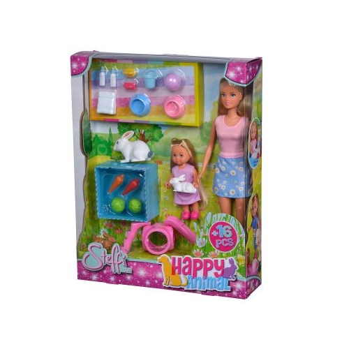 Papusa Steffi si Evi animalutele fericite-iepurasii buclucasi, Steffi Love