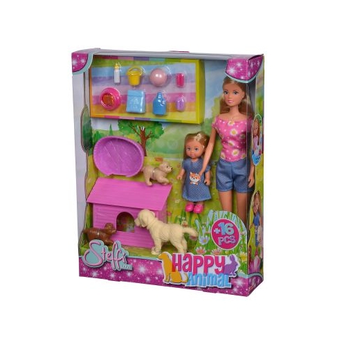 Papusa Steffi si Evi animalute fericite-catelusii jucausi, Steffi Love