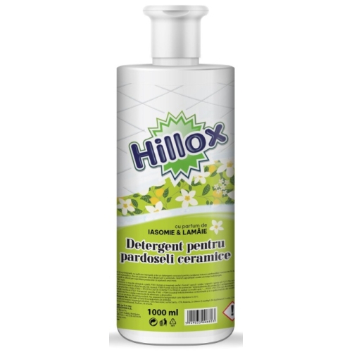 Detergent pentru pardoseli ceramice Iasomie si Lamaie, 1 L, Hillox