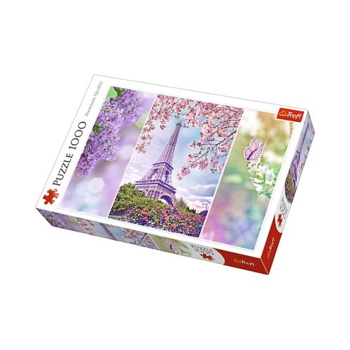 Puzzle primavara la Paris 1000 piese