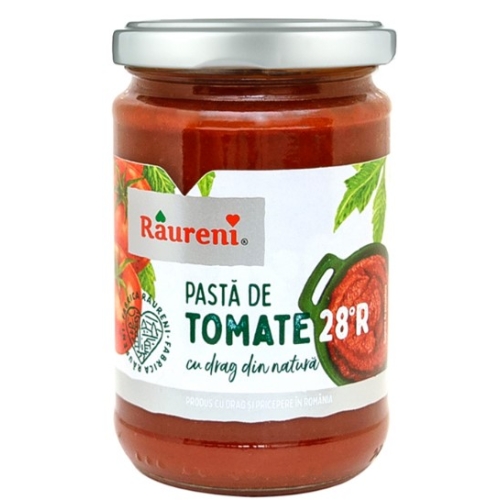 Pasta de tomate 28R, 320g, Raureni