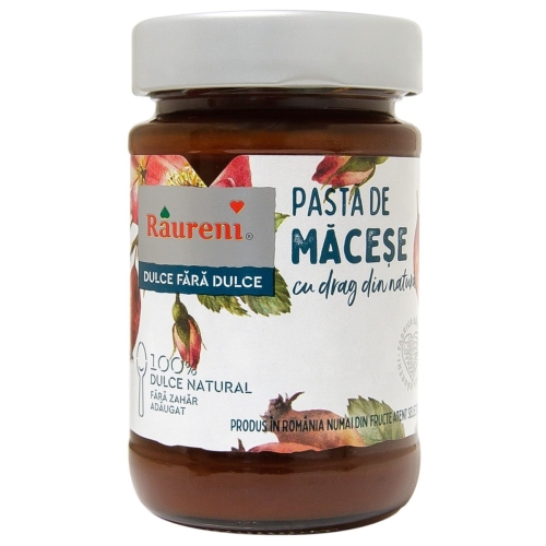 Pasta de macese fara zahar, 240g Raureni