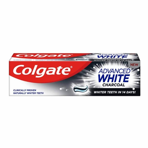 Colgate Pasta de dinti Advanced White Charcoal, 100ml. Produs pentru igiena dentara