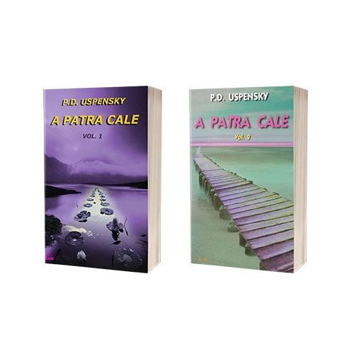 Set de autor P. D Uspensky - A patra cale, volumele 1 si 2