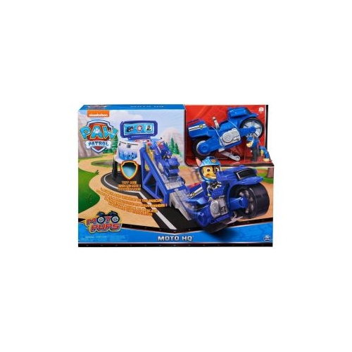 Moto Pups HQ Figurina Chase, Patrula Catelusilor