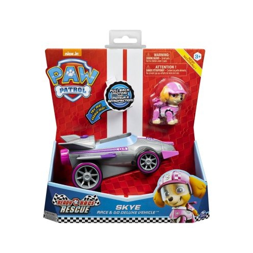 Patrula Catelusilor, Skye masina de curse cu sunete si motor pull-back