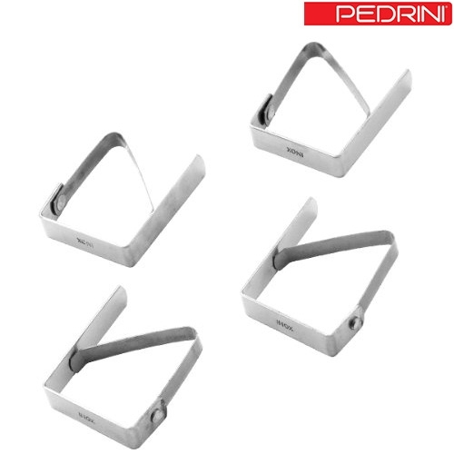 Set 4 clesti, metal, pentru fata de masa