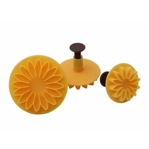 Set 3 cuttere patiserie model floare