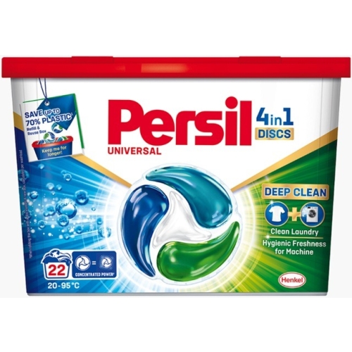 Detergent de rufe Persil Discs Universal 4 in 1, 22 spalari