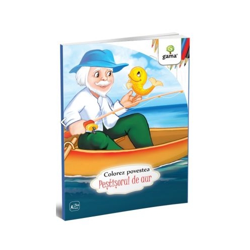 Pestisorul de aur. Colorez povestea