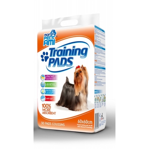 Covorase-absorbante-pentru-caini,-Pet-Pad,-60x60-cm-30 buc, -Mon-Petit-Ami