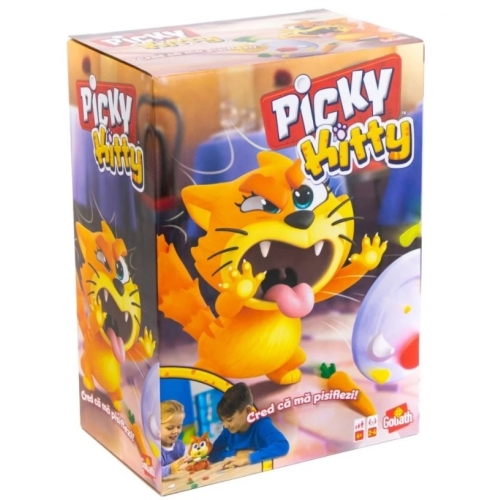 Joc interactiv Motanul mofturos, Picky Kitty - Goliath