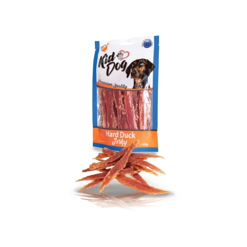 KidDog Recompense Pentru Caini, Piept de Rata, 80 g, A04634