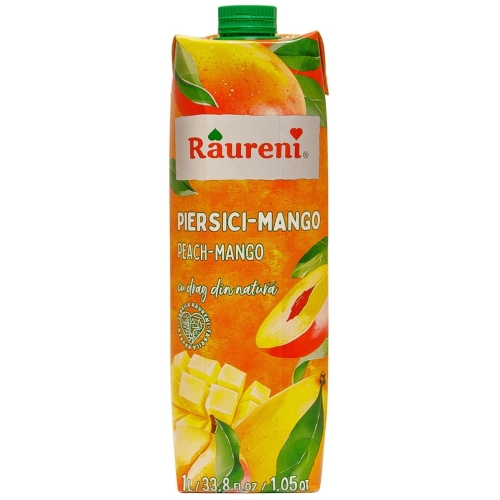 Suc de piersici si mango, 1 L, Raureni