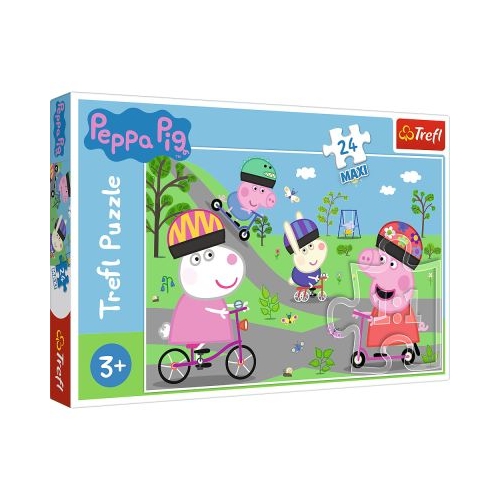 Puzzle purcelusa Peppa Pig