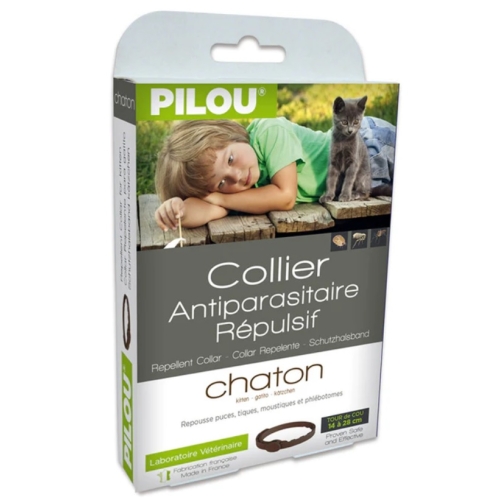 Pilou Zgarda Antiparazitara Pisici Junior, 35 cm