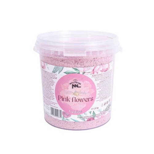 Sare de baie, galetusa de 1.5kg, aroma pink flowers, Z-TOOLS