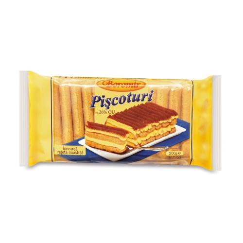 Piscoturi, 200 g, Boromir. Dulciuri pentru copii si adulti