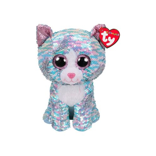 Pisicuta Whimsky cu Paiete, din plus 42 cm, Boos, TY