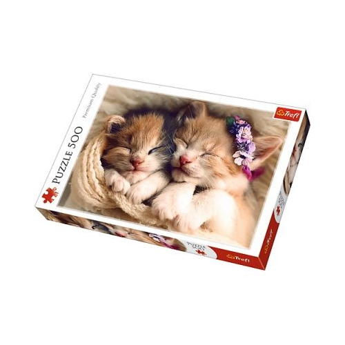 Puzzle pisicute somnoroase, Trefl