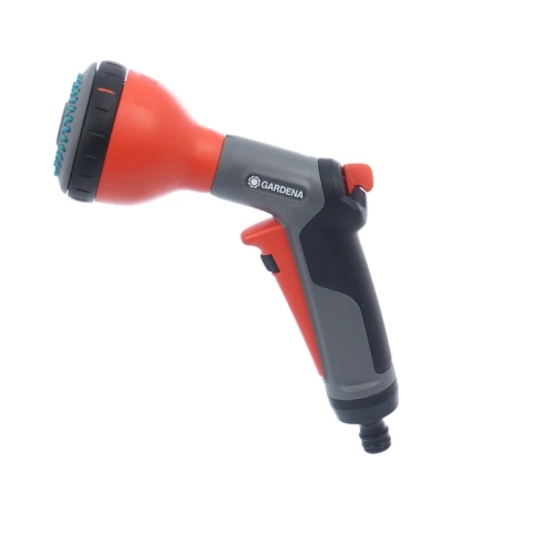 Pistol de stropit, PVC, debit reglabil, 3 jeturi stropire, Gardena Clasic Multijet