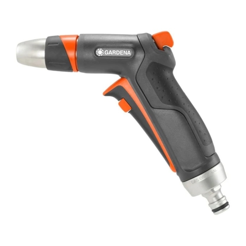 Pistol de stropit, PVC + metal, debit reglabil, 2 jeturi stropire, Gardena 