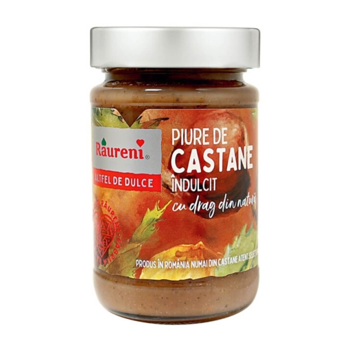 Piure de castane 230 g, Raureni