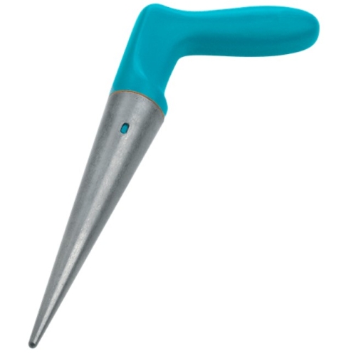 Plantator rasaduri Gardena 03487-20, conic, zinc inoxidabil, 19.5 cm