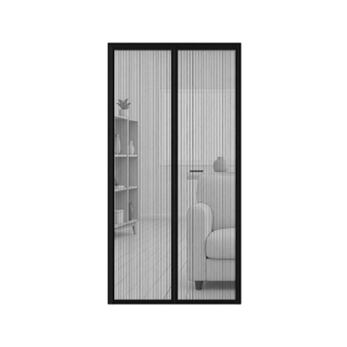 Plasa magnetica Micul Fermier, anti insecte si tantari, pentru usa, dimensiune 100*210 cm, negru