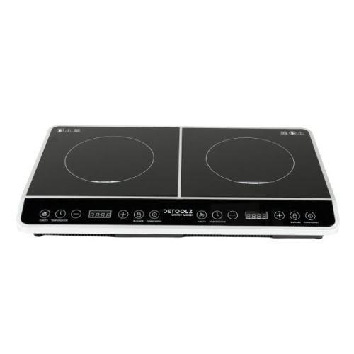 Plita ceramica dubla Detoolz, inductie, 3000W 8NT