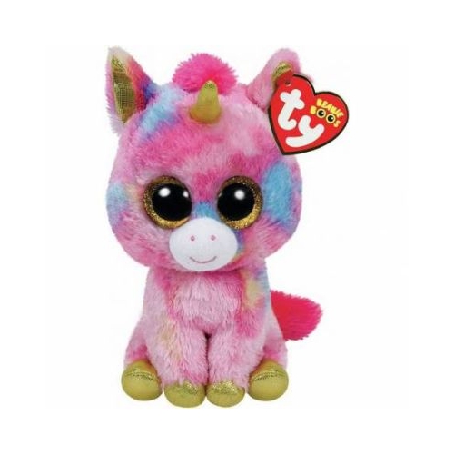 Plus 15 cm Boos Fantasia Unicornul colorat, TY