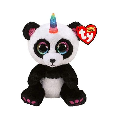 Plus 15 cm Boos Paris Ursuletul Panda Unicorn, TY