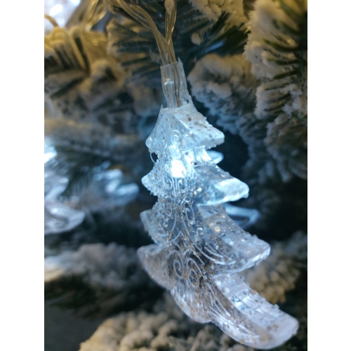 Ornament brad  instalatie led 160cm baterii DF16-8622 XMAS AF99