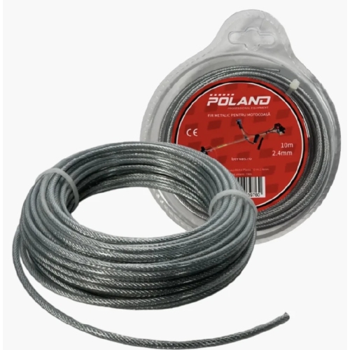 FIR MOTOCOASA CU INSERTIE METAL 2.7MM 10M 7454