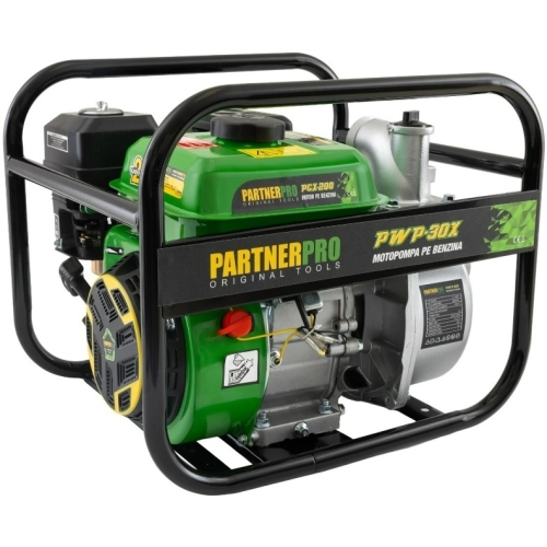 Pompa de apa pe benzina 2in PARTNERPRO PWP30X, 30 m³/h, 6.5 HP , MOTOR 4T