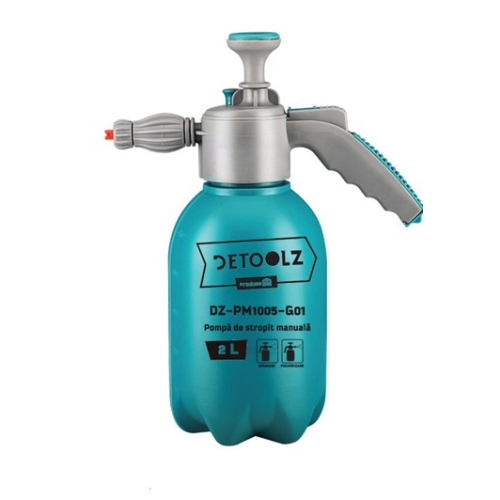 Pompa de stropit Detoolz, 2L manuala, duza spuma
