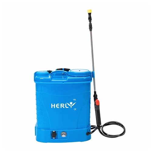 Pompa stropit cu acumulator 12L HERLY (ALBASTRA)