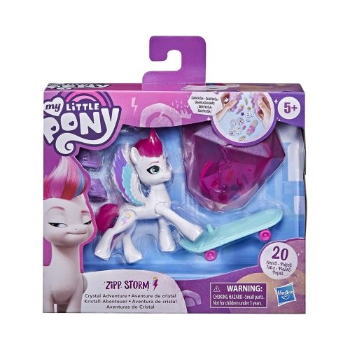 Figurina ponei Zipp Storm - Crystal adventure, My Little Pony