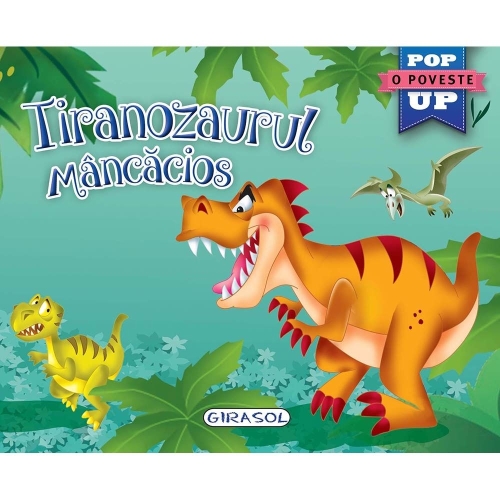 Pop-up Tiranozaurul mancacios