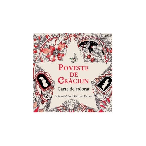 Poveste de Craciun. Carte de colorat. Volum publicat de editura Arthur