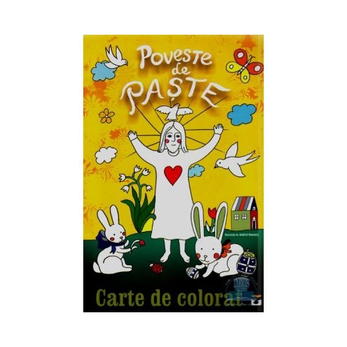 Poveste de Paste. Carte de colorat