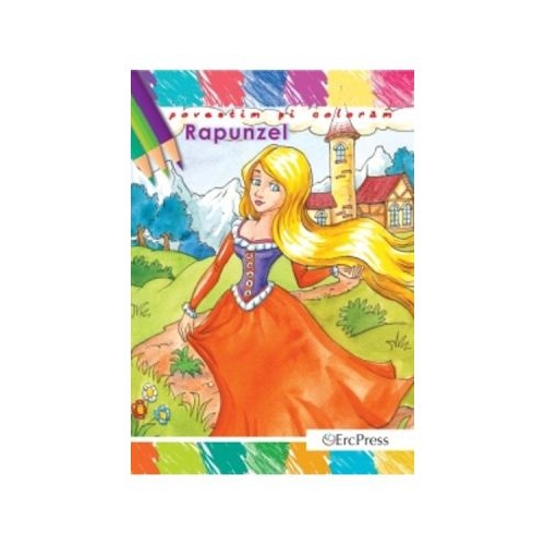 Povestim si coloram. Rapunzel