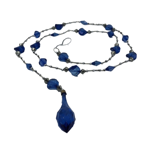 Ornament albastru argintiu FCOAA