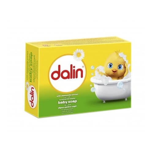 Dalin Baby Sapun cu Musetel 100 g. Produs de igiena pentru bebelusi si copii