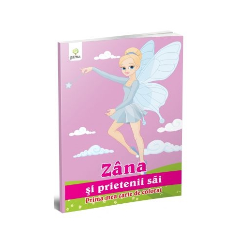 Prima mea carte de colorat - Zana si prietenii sai