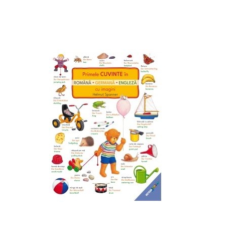Primele cuvinte in romana-germana-engleza cu imagini - Helmut Spanner
